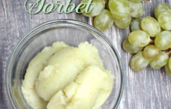 Green Grapes Sorbet Recipe